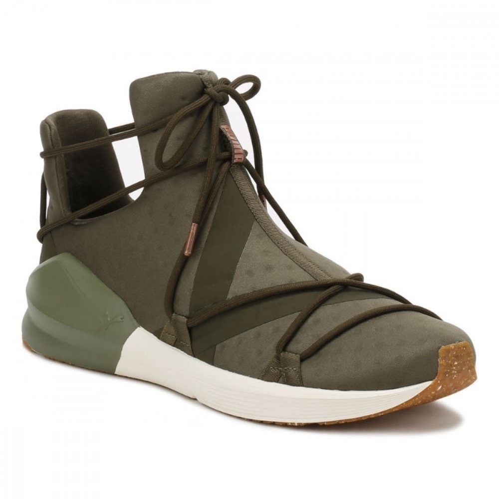 Puma Sneakers | Olive Green High Tops | Revolve Sneakers